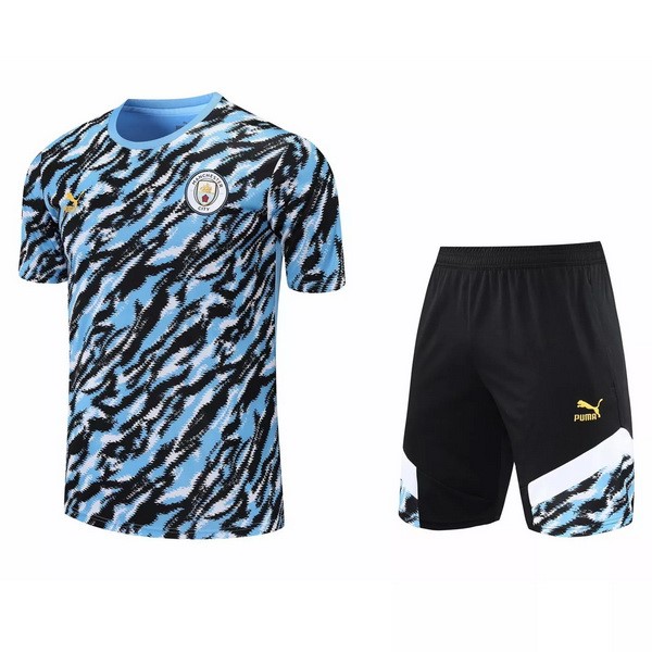 Entrenamiento Conjunto Completo Manchester City 2021-22 Azul